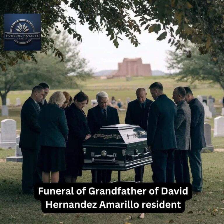 Funeral of Grandfather of David Hernandez Amarillo resident